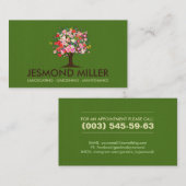 ガーデンフラワーツリー 名刺 (正面/裏面)