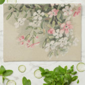 ガーデンフラワーティータオルMicrofiber Towels キッチンタオル (折り畳み)