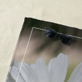 ガーデンフラワーデイジー ビーチタオル (インサイチュ)