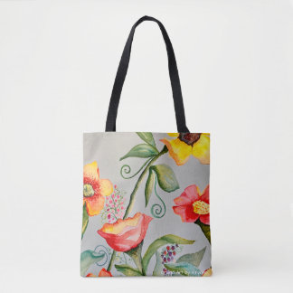 ガーデンフラワートート トートバッグ