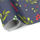 ガーデンフラワーフローラグリーンズベリー自然パターン ラッピングペーパー (ロールコーナー)