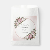 ガーデンフラワーベビーシャワーバッグ フェイバーバッグ (正面)