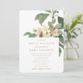 ガーデンフラワーベビーシャワー招待状 招待状 (スタンド正面)