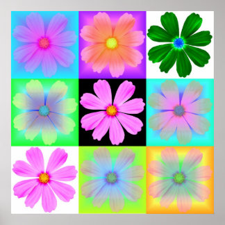 ガーデンフラワー9ポスター ポスター