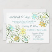 ガーデンフラワー 50周年 招待状 (裏面)