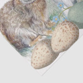 ガーデンフランスのバニーラビットエッグイースターデコップページ 薄葉紙 (詳細)