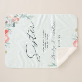 ガーデンフランスのフローラ牡丹姉妹結婚の引用文 シェルパブランケット (正面(横))