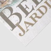 ガーデンフランスのヴィンテージバニーラビットデカップタイプ 薄葉紙 (詳細)