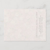 ガーデンフランスの- 案内ポストカード (裏面)