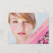 ガーデンフランスの- 案内ポストカード (正面/裏面)