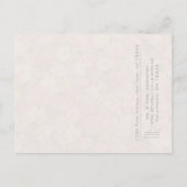 ガーデンフランスの- 案内ポストカード (裏面)