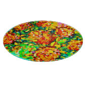 ガーデンフレッシュパターンアート カッティングボード (角)