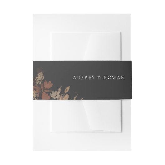 ガーデンフロッシュ招待状用帯 招待状ベリーバンド (正面例)