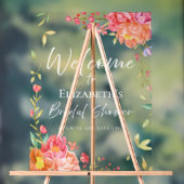 ガーデンフローラブライダルシャワーウェルカムアクリルサイン アクリルサイン (ニュートラル)