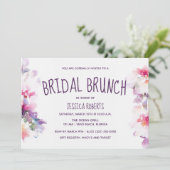 ガーデンフローラブライダルブルンチブライダルシャワーパーティー 招待状 (スタンド正面)