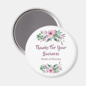 ガーデンフローラブーケ「ありがとう」 マグネット (正面/裏面)