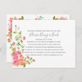 ガーデンフローラベリーベビーシャワー本カードライブラリ インビテーションポストカード (正面/裏面)