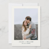 ガーデンフローラ春ウッドボ素朴ホ結婚ーズ セーブザデート (裏面)