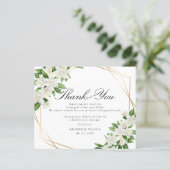 ガーデンフローラ結婚グリーンサンキューカード (スタンド正面)