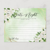 ガーデンフローラ緑日ナイトアイディアカードゲーム (正面)