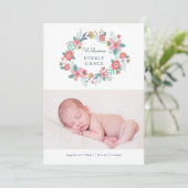 ガーデンフローラ誕生発表 案内状 (スタンド正面)