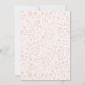 ガーデンフローラ誕生発表 案内状 (裏面)