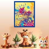 ガーデンブッシュインスパイアズ引用文ウォール抽象芸術アールデコ ポスター