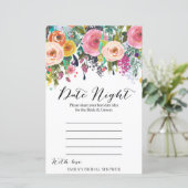 ガーデンブライダルシャワーゲームプリント (スタンド正面)