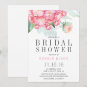 ガーデンブライダルシャワー招待 招待状 (正面/裏面)