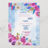 ガーデンブライトフローラブライダルシャワー招待 招待状 (正面/裏面)
