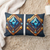 「ガーデンブリス花枕サイン」 ランバークッション (ブランケット)