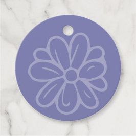 ガーデンブルーの花 フェイバータグ