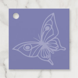 ガーデンブルーの蝶 フェイバータグ