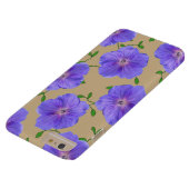 ガーデンブルーゼラニウム花の色 Case-Mate iPhoneケース (底面)