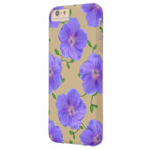 ガーデンブルーゼラニウム花の色 Case-Mate iPhoneケース (裏面左)