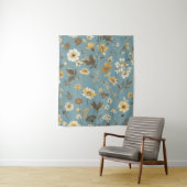 ガーデンブルー開花 タペストリー (インサイチュ)