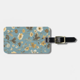 ガーデンブルー開花 ラゲッジタグ