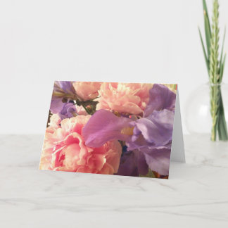 ガーデンブーケグリーティングカード カード