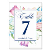 ガーデンブーケ テーブルナンバー (裏面)