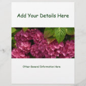 ガーデンプラント販売フライヤー チラシ (裏面)