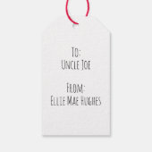 「ガーデンプロデュースのビーエプンカスタム ギフトタグ (裏面)