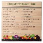 ガーデンベジファミリーレシピキッチンセラミックタイル タイル (正面)