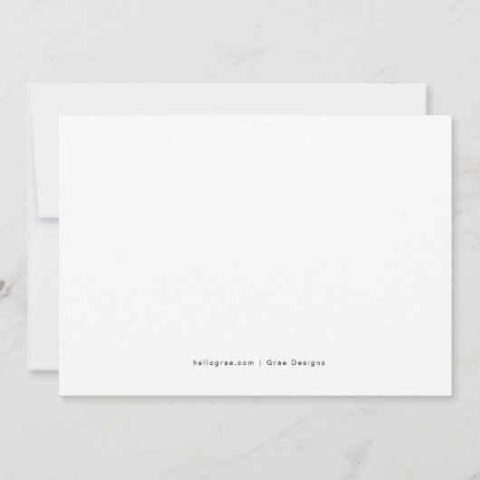 ガーデンベビー開花 | 出産発表の少女 案内状 (裏面)