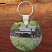 ガーデンベンチキーチェーン キーホルダー (正面)