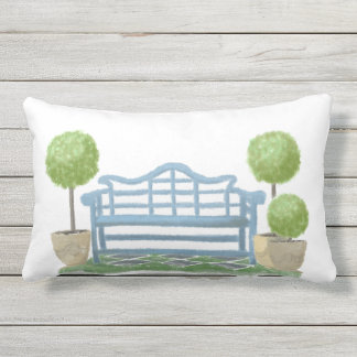 ガーデンベンチ屋外ランバーピロー アウトドアクッション