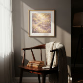 ガーデンベンチ ウォールアート