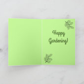 ガーデンポエムシーズプランツバーズガーデングリーン春 カード (内部)