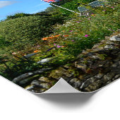 ガーデンポスター付きイギリスのコテージ ポスター (角)