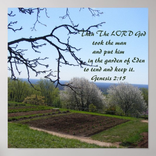 ガーデンポスター ポスター (正面)