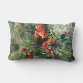 ガーデンポピー(Mildred Anne Butler) ランバークッション (裏面)